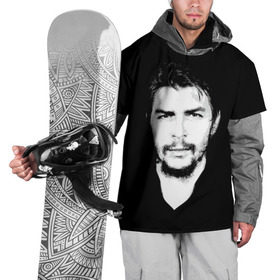 Накидка на куртку 3D с принтом Че Гевара в Екатеринбурге, 100% полиэстер |  | Тематика изображения на принте: che | cuba | guevara | revolution | бунтарь | коммунизм | куба | революция | свобода | советский | союз | ссср | че гевара