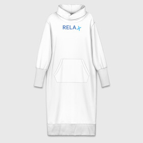 Платье удлиненное хлопок с принтом Relax в Екатеринбурге,  |  | keep calm | memes | relax | take it easy | подарок | прикольные надписи | прикольные футболки | смешные надписи