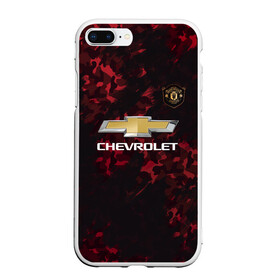 Чехол для iPhone 7Plus/8 Plus матовый с принтом Manchester United в Екатеринбурге, Силикон | Область печати: задняя сторона чехла, без боковых панелей | champions | football | manchester | manchester united | soccer | uefa | united | world cup | лига чемпионов | манчестер | манчестер юнайтед | форма | формы | футбол | юнайтед