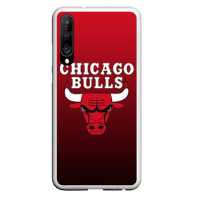 Чехол для Honor P30 с принтом CHICAGO BULLS в Екатеринбурге, Силикон | Область печати: задняя сторона чехла, без боковых панелей | Тематика изображения на принте: bulls | chicago | chicago bulls | nba | red bulls | usa | америка | быки | нба | сша | чикаго буллс