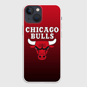 Чехол для iPhone 13 mini с принтом CHICAGO BULLS в Екатеринбурге,  |  | bulls | chicago | chicago bulls | nba | red bulls | usa | америка | быки | нба | сша | чикаго буллс