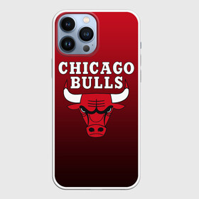 Чехол для iPhone 13 Pro Max с принтом CHICAGO BULLS в Екатеринбурге,  |  | Тематика изображения на принте: bulls | chicago | chicago bulls | nba | red bulls | usa | америка | быки | нба | сша | чикаго буллс