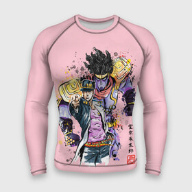 Мужской рашгард 3D с принтом Jotaro  Star Platinum в Екатеринбурге,  |  | aureo | battle tendency | blood | crusaders | dio | giorno | giovanna | golden | jjba | jojo memes | jojos | jotaro | manga | phantom | stardust | vento aureo | wind | джо джо | манга