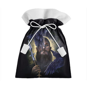 Подарочный 3D мешок с принтом vikings в Екатеринбурге, 100% полиэстер | Размер: 29*39 см | ragnar | raven | travis fimmel | vikings | викинги | вороны | норвегия | рагнар лодброк | скандинавия | трэвис фиммел