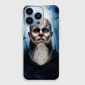 Чехол для iPhone 13 Pro с принтом ragnar в Екатеринбурге,  |  | Тематика изображения на принте: ragnar | raven | travis fimmel | vikings | викинги | вороны | норвегия | рагнар лодброк | скандинавия | трэвис фиммел