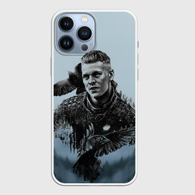 Чехол для iPhone 13 Pro Max с принтом vikings в Екатеринбурге,  |  | Тематика изображения на принте: alex hogh andersen | ivar | raven | vikings | алекс хег андерсен | викинги | вороны | ивар | норвегия | скандинавия
