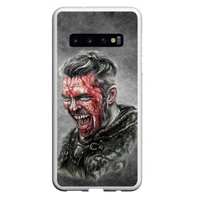 Чехол для Samsung Galaxy S10 с принтом vikings в Екатеринбурге, Силикон | Область печати: задняя сторона чехла, без боковых панелей | alex hogh andersen | ivar | vikings | алекс хег андерсен | викинги | ивар | норвегия | скандинавия