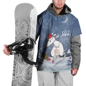 Накидка на куртку 3D с принтом Крыса на самокате 2020 в Екатеринбурге, 100% полиэстер |  | Тематика изображения на принте: 2020 | mouse | rat | годкрысы | годмыши | зима | зимняя | крыса | мороз | мышка | мышь | новогодняя | новый год | новый год 2020 | рождество | симолгода | снег | холод