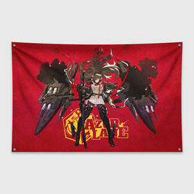 Флаг-баннер с принтом Azur Lane в Екатеринбурге, 100% полиэстер | размер 67 х 109 см, плотность ткани — 95 г/м2; по краям флага есть четыре люверса для крепления | anime | azur lane | girl | аниме | девушка | лазурный путь