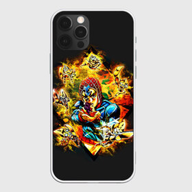 Чехол для iPhone 12 Pro Max с принтом JoJo Bizarre Adventure в Екатеринбурге, Силикон |  | aureo | battle tendency | blood | crusaders | dio | giorno | giovanna | golden | jjba | jojo memes | jojos | jotaro | manga | phantom | stardust | vento aureo | wind | джо джо | манга