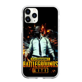 Чехол для iPhone 11 Pro Max матовый с принтом PUBG Lite в Екатеринбурге, Силикон |  | Тематика изображения на принте: battle royale | battlegrounds | chicken | dinner | game | playerunknown’s | pubg | pubg lite | winner | боевик | война | игра | игры | королевская битва | оружие | пабг | пабг лайт | шутеры