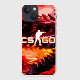 Чехол для iPhone 13 mini с принтом CS GO в Екатеринбурге,  |  | cs | csgo | go | го | игры | кс | ксго