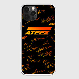 Чехол для iPhone 12 Pro Max с принтом ATEEZ АВТОГРАФЫ в Екатеринбурге, Силикон |  | Тематика изображения на принте: ateez | kpop | ёсан | минки | сан | сонхва | уён | хонджун | чонхо | эйтиз | юнхо