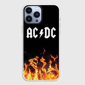 Чехол для iPhone 13 Pro Max с принтом AC DC в Екатеринбурге,  |  | Тематика изображения на принте: ac | ac dc | dc | music | rock | музыка | рок