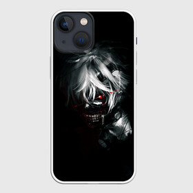 Чехол для iPhone 13 mini с принтом Токийский гуль в Екатеринбурге,  |  | anime | manga | tokyo ghoul | аниме | гуль | канеки | канеки кен | манга | одноглазый король | токийский гуль | тоука