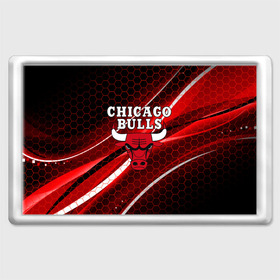 Магнит 45*70 с принтом CHICAGO BULLS в Екатеринбурге, Пластик | Размер: 78*52 мм; Размер печати: 70*45 | bulls | chicago | chicago bulls | nba | red bulls | usa | америка | быки | нба | сша | чикаго буллс