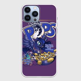 Чехол для iPhone 13 Pro Max с принтом My little pony Luna pops в Екатеринбурге,  |  | applejack | little | magic | mlp | my | pinkie pie | pony | rainbow dash | rarity | twilight | дракон | дружба | единорог | искорка | пони | селестия | спайк | сумеречная | это чудо