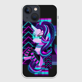 Чехол для iPhone 13 mini с принтом Мой маленький пони в Екатеринбурге,  |  | applejack | little | magic | mlp | my | pinkie pie | pony | rainbow dash | rarity | twilight | дракон | дружба | единорог | искорка | пони | селестия | спайк | сумеречная | это чудо