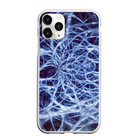 Чехол для iPhone 11 Pro матовый с принтом Nerves в Екатеринбурге, Силикон |  | nerves | абстрактно | абстрактные | абстрактный | абстракция | нейронная | неон | неонка | неоновые | нерв | нервная | нервы | объёмные | объёмный | светящиеся | светящийся | сетка | сеть | система