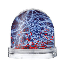 Снежный шар с принтом Nerves в Екатеринбурге, Пластик | Изображение внутри шара печатается на глянцевой фотобумаге с двух сторон | nerves | абстрактно | абстрактные | абстрактный | абстракция | нейронная | неон | неонка | неоновые | нерв | нервная | нервы | объёмные | объёмный | светящиеся | светящийся | сетка | сеть | система