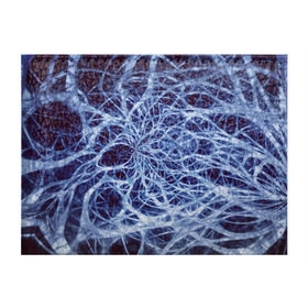 Обложка для студенческого билета с принтом Nerves в Екатеринбурге, натуральная кожа | Размер: 11*8 см; Печать на всей внешней стороне | nerves | абстрактно | абстрактные | абстрактный | абстракция | нейронная | неон | неонка | неоновые | нерв | нервная | нервы | объёмные | объёмный | светящиеся | светящийся | сетка | сеть | система