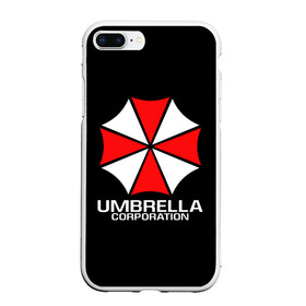 Чехол для iPhone 7Plus/8 Plus матовый с принтом UMBRELLA CORP в Екатеринбурге, Силикон | Область печати: задняя сторона чехла, без боковых панелей | ada wong | biohazard | leon | nemesis | project resistance | raccoon city | re | re3 | resident evil | resident evil 3 | rpd | stars | umbrella | ада вонг | амбрелла | немезис | ужасы