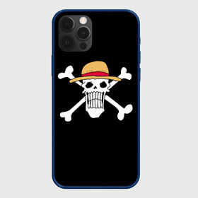 Чехол для iPhone 12 Pro с принтом вытянутый череп One Piece в Екатеринбурге, силикон | область печати: задняя сторона чехла, без боковых панелей | lucy | luffy monkey | mugiwara | one piece | straw hat | большой куш | ван пис | луффи | одним куском