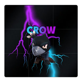 Магнитный плакат 3Х3 с принтом Brawl Stars CROW в Екатеринбурге, Полимерный материал с магнитным слоем | 9 деталей размером 9*9 см | 8 bit | 8 бит | brawl | brawl stars | crow | leon | stars | бравл | бравл старс | браво старс | игра | компьютерная | кров | леон | онлайн | старс