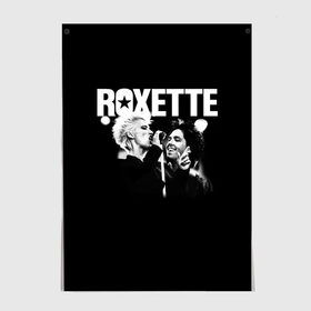 Постер с принтом Roxette в Екатеринбурге, 100% бумага
 | бумага, плотность 150 мг. Матовая, но за счет высокого коэффициента гладкости имеет небольшой блеск и дает на свету блики, но в отличии от глянцевой бумаги не покрыта лаком | pop | rock | roxette | мари фредрикссон | пер гессле | поп | поп рок. евро поп | рок | роксет | роксэт