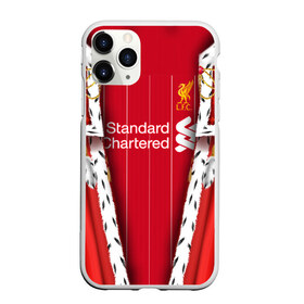 Чехол для iPhone 11 Pro Max матовый с принтом King liverpool в Екатеринбурге, Силикон |  | Тематика изображения на принте: champions league | king | liverpool | spain | королевство | король | ливерпуль | лига чемпионов | мане | салах