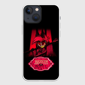 Чехол для iPhone 13 mini с принтом Hazbin Hotel. Alastor в Екатеринбурге,  |  | alastor | angel | charlie | dust | hazbin | hotel | husk | katie | pentious | sir | vaggie | аластор | вэгги | даст | кэти | отель | пентиус | сэр | хазбин | хаск | чарли | энджел