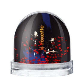 Снежный шар с принтом Roxette в Екатеринбурге, Пластик | Изображение внутри шара печатается на глянцевой фотобумаге с двух сторон | listen to your heart | marie fredriksson | roxette | мари фредрикссон | роксет | роксэт