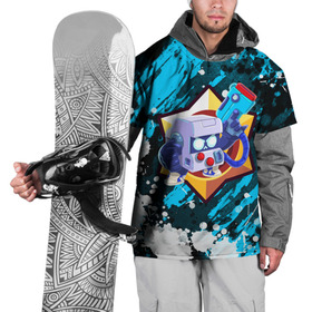 Накидка на куртку 3D с принтом Brawl Stars 8 Bit в Екатеринбурге, 100% полиэстер |  | 8 bit | 8 бит | 8bit | brawl | brawl stars | leon | stars | бравл старс | брол старс | игра | леон | мобильная игра | мобильные игры