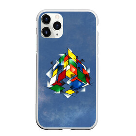 Чехол для iPhone 11 Pro матовый с принтом Кубик Рубика в Екатеринбурге, Силикон |  | mathematica | кубик | магия. формулы | математика | наука | рубика | соберись | технарь
