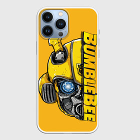 Чехол для iPhone 13 Pro Max с принтом Transformers Bumblebee в Екатеринбурге,  |  | bumblebee | transformers | автоботы | бамблби | мегатрон | оптимус прайм | роботы | трансформеры