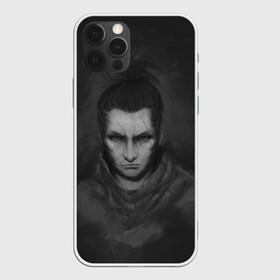 Чехол для iPhone 12 Pro с принтом Sekiro Art в Екатеринбурге, силикон | область печати: задняя сторона чехла, без боковых панелей | art | die | game | ninja | sekiro | shadows | twice | арт | игра | ниндзя | самураи | самурай | синобу | япония