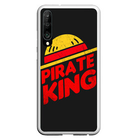 Чехол для Honor P30 с принтом One Piece Pirate King в Екатеринбурге, Силикон | Область печати: задняя сторона чехла, без боковых панелей | anime | kaido | luffy | manga | one piece | theory | zoro | большой куш | ван | луффи | манга | манки д | мульт | пираты | пис | рыжий | сёнэн | сериал | шанкс