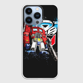 Чехол для iPhone 13 Pro с принтом Transformers в Екатеринбурге,  |  | Тематика изображения на принте: bumblebee | transformers | автоботы | бамблби | мегатрон | оптимус прайм | роботы | трансформеры