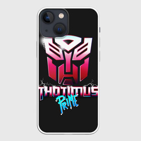 Чехол для iPhone 13 mini с принтом Трансформеры Thotimus Prime в Екатеринбурге,  |  | bumblebee | transformers | автоботы | бамблби | мегатрон | оптимус прайм | роботы | трансформеры