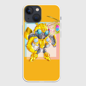 Чехол для iPhone 13 mini с принтом Transformers в Екатеринбурге,  |  | bumblebee | transformers | автоботы | бамблби | мегатрон | оптимус прайм | роботы | трансформеры