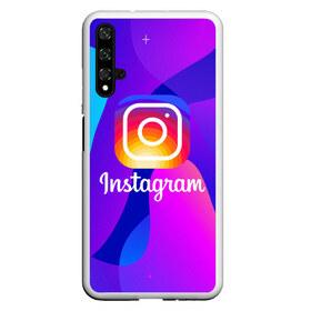 Чехол для Honor 20 с принтом Instagram Exclusive в Екатеринбурге, Силикон | Область печати: задняя сторона чехла, без боковых панелей | Тематика изображения на принте: insta | instagram | instagramm | social | видео | инста | инстаграм | инстаграмм | приложение | социальная сеть | фото