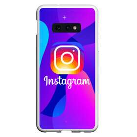 Чехол для Samsung S10E с принтом Instagram Exclusive в Екатеринбурге, Силикон | Область печати: задняя сторона чехла, без боковых панелей | insta | instagram | instagramm | social | видео | инста | инстаграм | инстаграмм | приложение | социальная сеть | фото