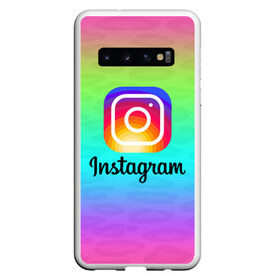 Чехол для Samsung Galaxy S10 с принтом INSTAGRAM 2020 в Екатеринбурге, Силикон | Область печати: задняя сторона чехла, без боковых панелей | Тематика изображения на принте: insta | instagram | instagramm | social | видео | инста | инстаграм | инстаграмм | приложение | социальная сеть | фото