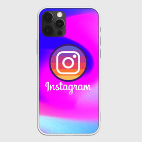 Чехол для iPhone 12 Pro с принтом INSTAGRAM в Екатеринбурге, силикон | область печати: задняя сторона чехла, без боковых панелей | insta | instagram | instagramm | social | видео | инста | инстаграм | инстаграмм | приложение | социальная сеть | фото