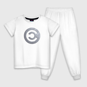 Детская пижама хлопок с принтом CALDARI в Екатеринбурге, 100% хлопок |  брюки и футболка прямого кроя, без карманов, на брюках мягкая резинка на поясе и по низу штанин
 | caldari | eve | eve online | игры | калдари | эмблема