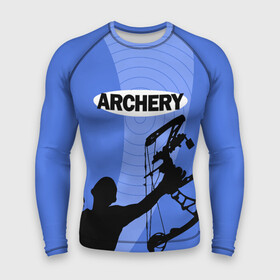 Мужской рашгард 3D с принтом Archery в Екатеринбурге,  |  | archer | archery | bow | bow hunter | bowhunter | лук | лучник | стрельба из лука