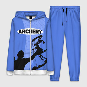 Женский костюм 3D с принтом Archery в Екатеринбурге,  |  | archer | archery | bow | bow hunter | bowhunter | лук | лучник | стрельба из лука