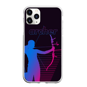 Чехол для iPhone 11 Pro матовый с принтом Archer в Екатеринбурге, Силикон |  | archer | archery | bow | bow hunter | bowhunter | лук | лучник | стрельба из лука