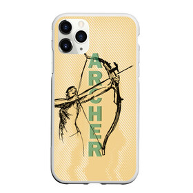 Чехол для iPhone 11 Pro Max матовый с принтом Archer в Екатеринбурге, Силикон |  | archer | archery | bow | bow hunter | bowhunter | лук | лучник | стрельба из лука