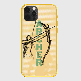 Чехол для iPhone 12 Pro Max с принтом Archer в Екатеринбурге, Силикон |  | archer | archery | bow | bow hunter | bowhunter | лук | лучник | стрельба из лука